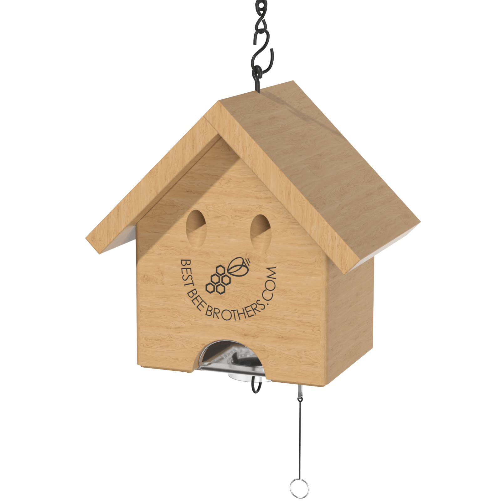 Carpenter Bee Turbo Trap Happy House - Natural Roof | Best Bee