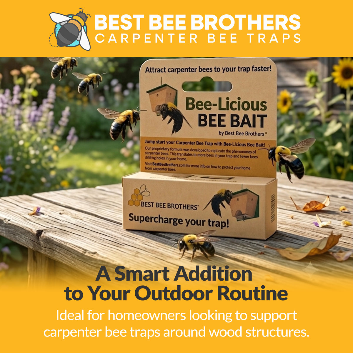Carpenter Bee Licious Bait