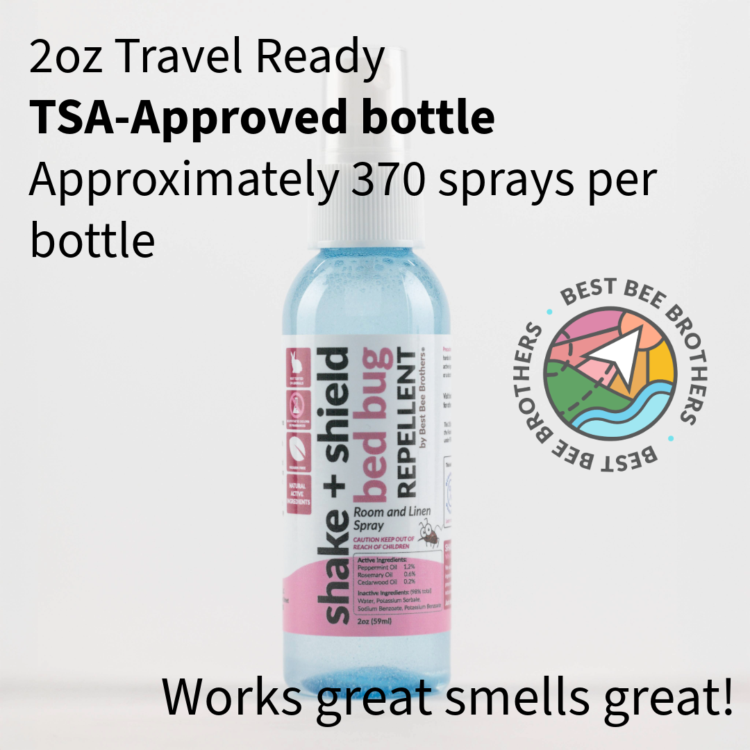 Bed Bug and No-See-Um Repellent - The Overnighter Adventure Kit (4 Items + Travel Bag)