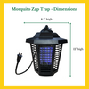 Mosquito Zap Trap Dimensions | Best Bee Brothers