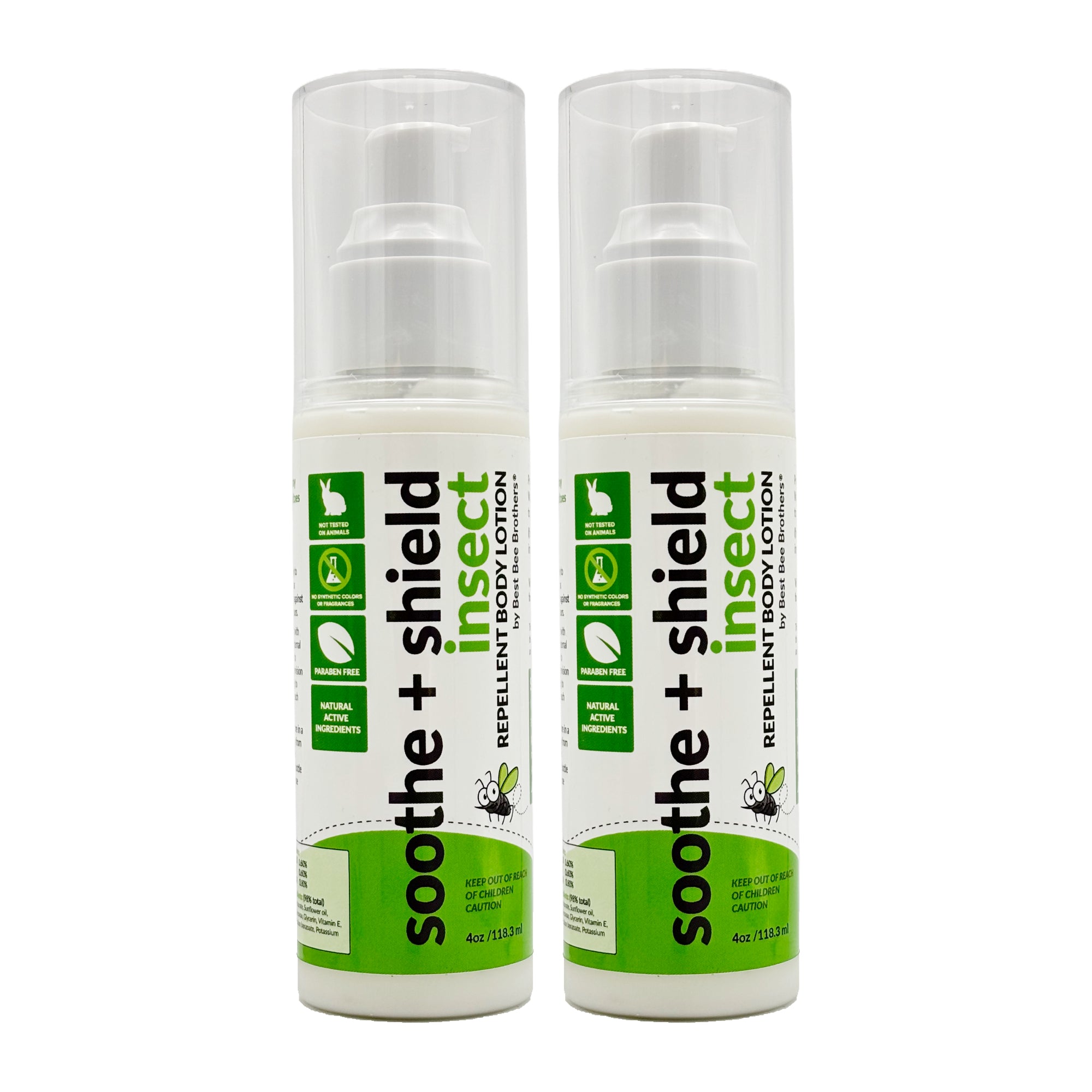 Soothe + Shield Mosquito Repellent – Body Lotion, 4oz