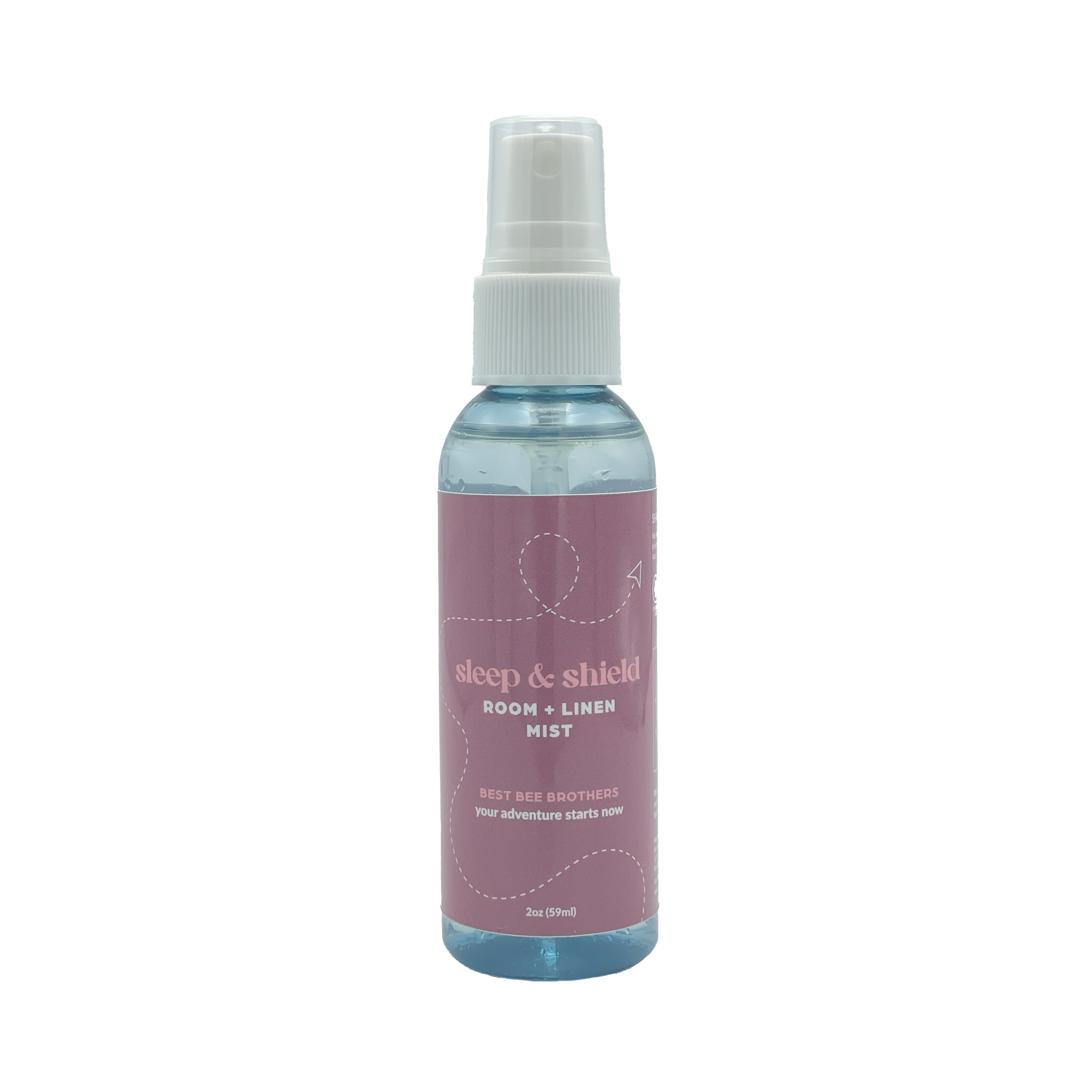 Sleep & Shield Calming Room + Linen Mist – Natural Essential Oil Blend with Peppermint, Cedarwood & Rosemary