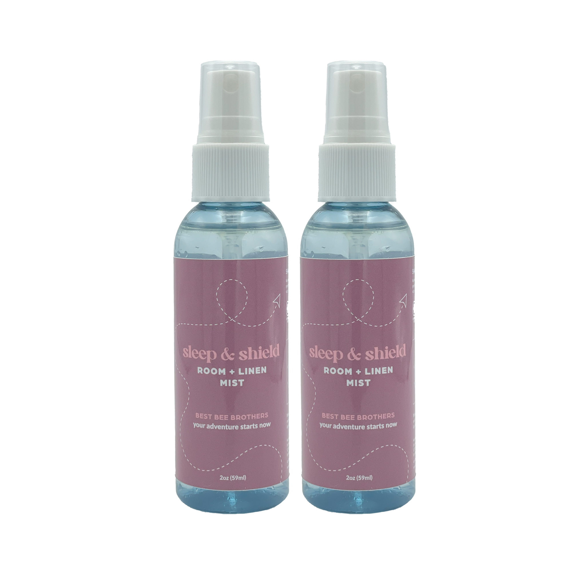 Sleep & Shield Calming Room + Linen Mist – Natural Essential Oil Blend with Peppermint, Cedarwood & Rosemary