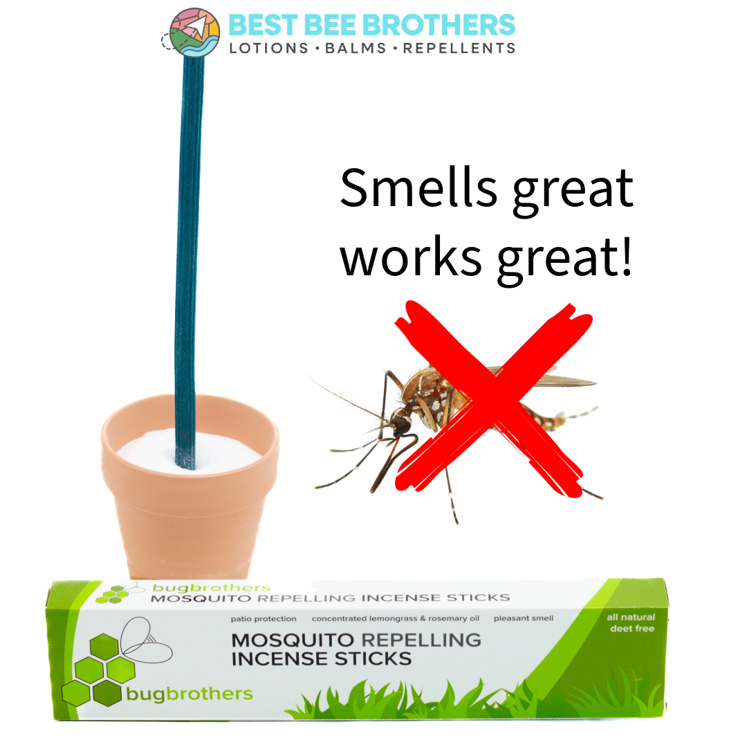 Lemongrass + Rosemary Incense Sticks for Mosquitoes