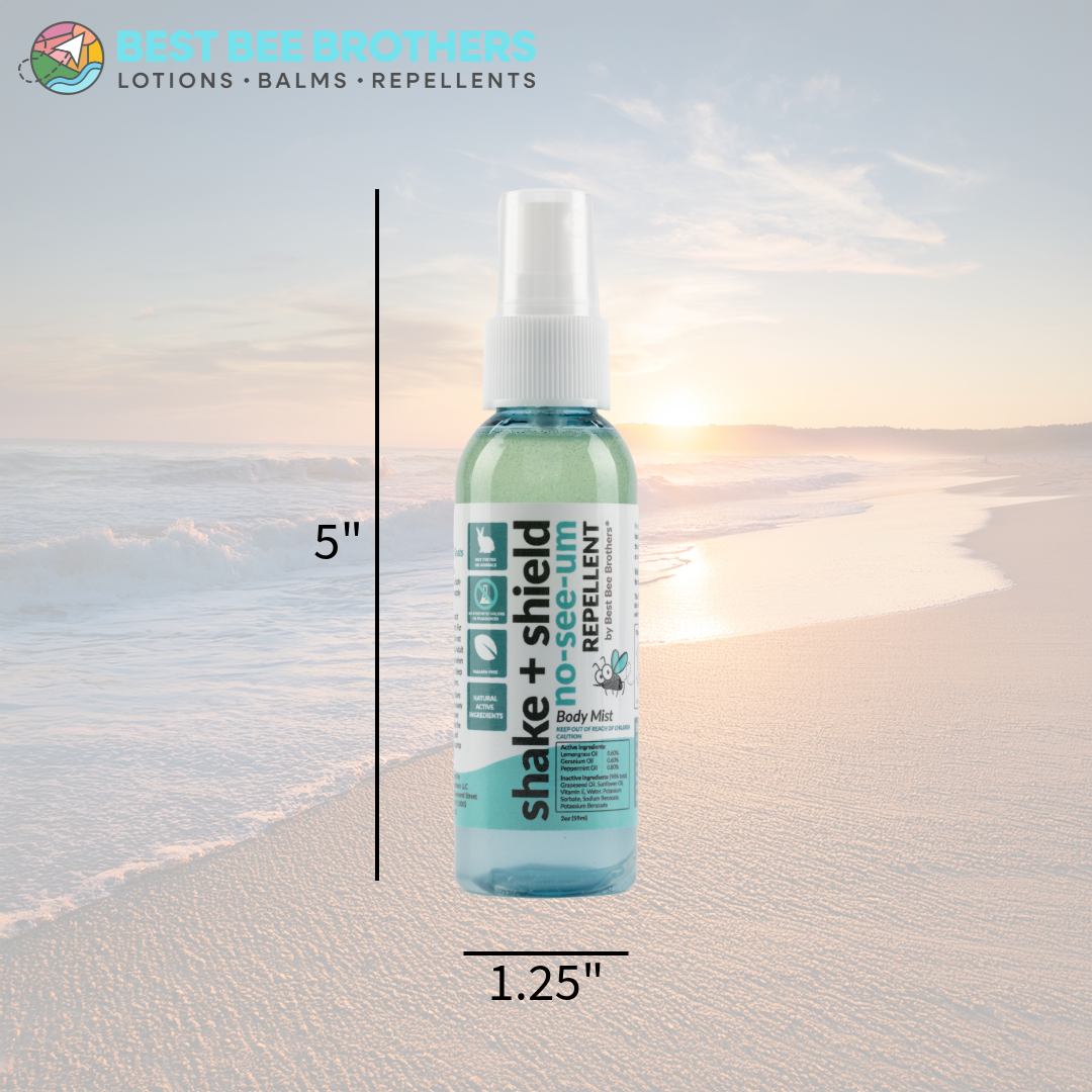 Shake + Shield No-See-Ums Repellent – Body Mist - Combo