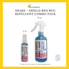 Shake + Shield Bed Bug Repellent – Room & Linen Spray - Combo Pack