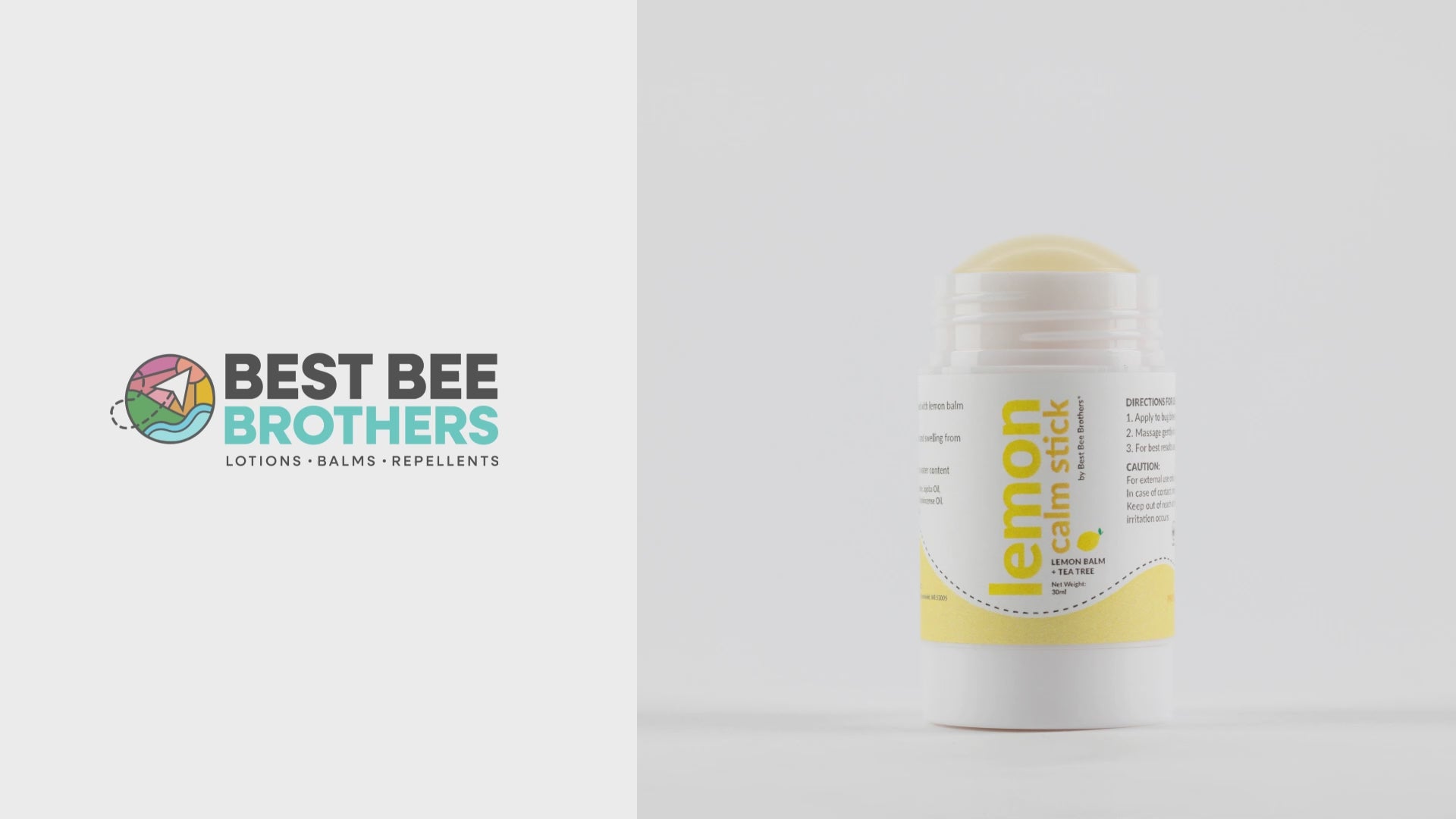 Lemon + Tea Tree Calm Balm Stick