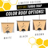 Carpenter Bee Turbo Trap 2.0 with Bee Vault: Colored Roofs
