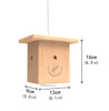 Pine Wood Bee Box Trap Dimensions | Best Bee Brothers