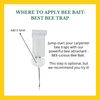 Where to Apply Bee Bait on Best Bee Trap