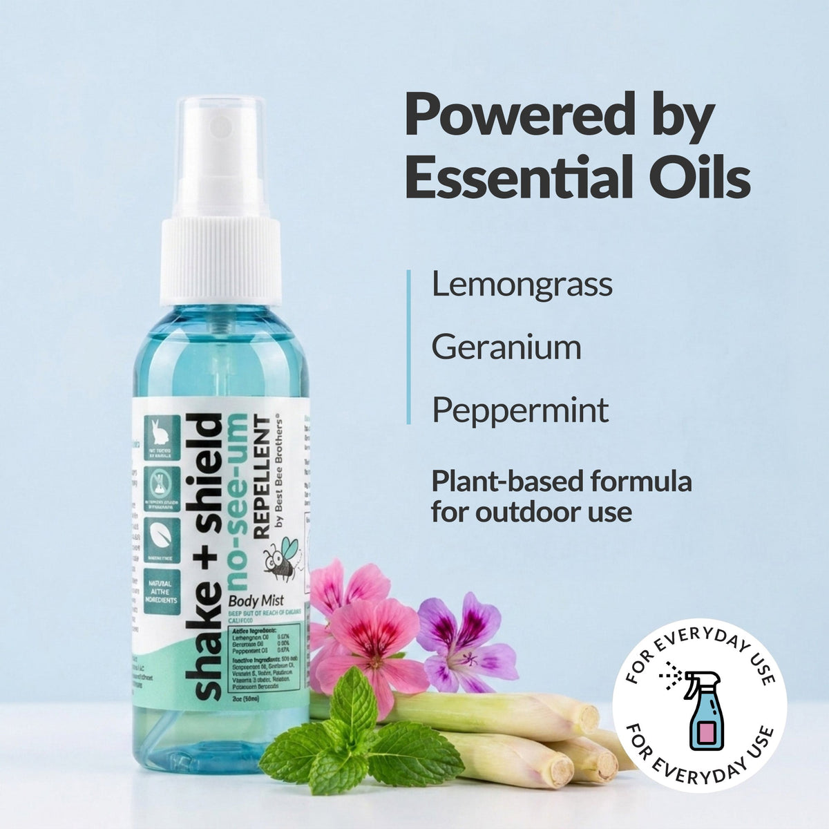 Best Bee Brothers Shake + Shield No-See-Um Repellent: The Essential Oils Behind the Formula