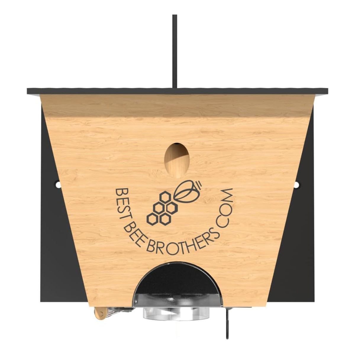 Carpenter Bee Turbo Trap 2.0 with Bee Vault - Brown roof