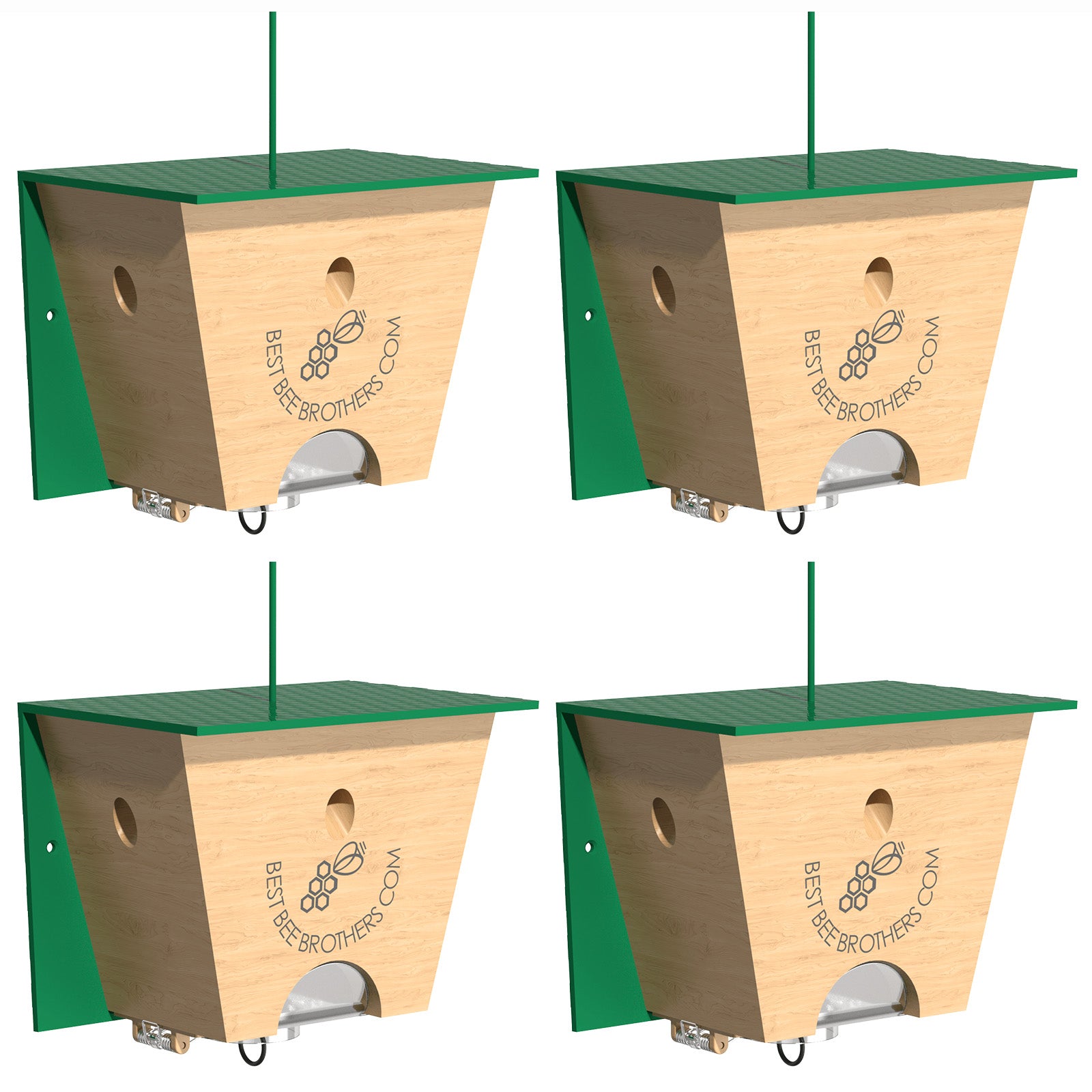 Carpenter Bee Turbo Trap 2.0 with Bee Vault