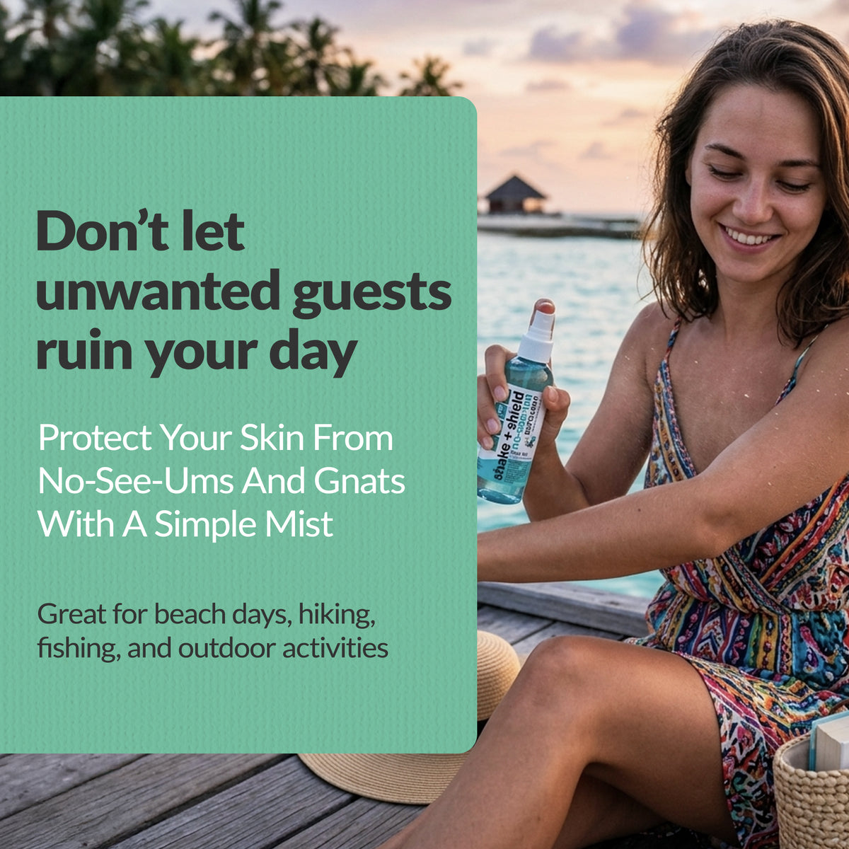 Shake + Shield No-See-Ums Repellent – Body Mist