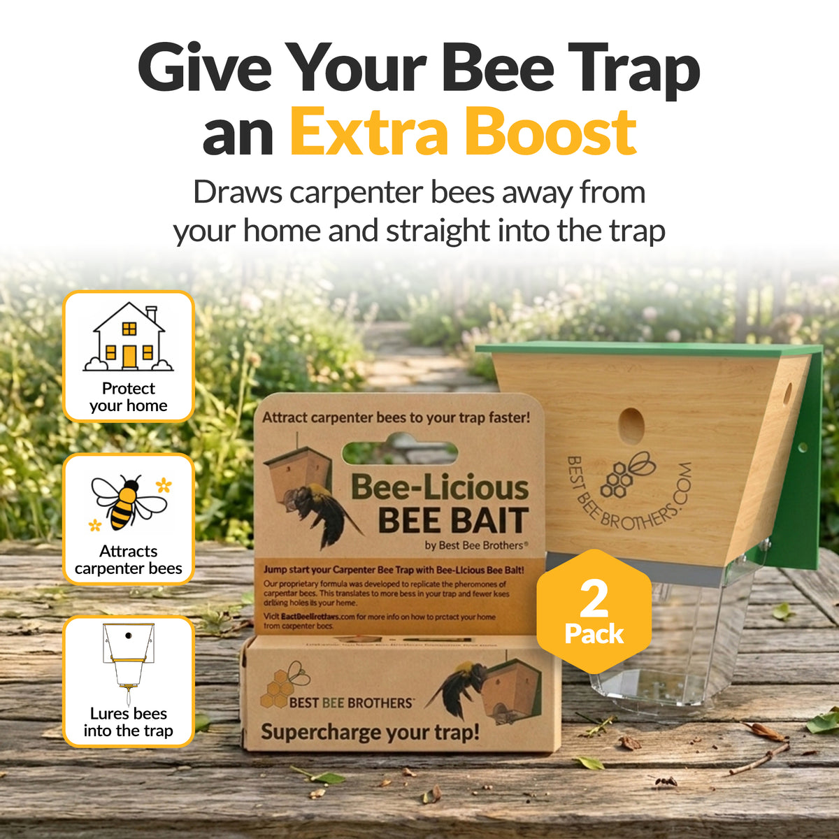 Carpenter Bee Licious Bait