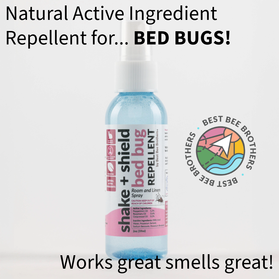 Shake + Shield Bed Bug Repellent – Room & Linen Spray - Combo Pack