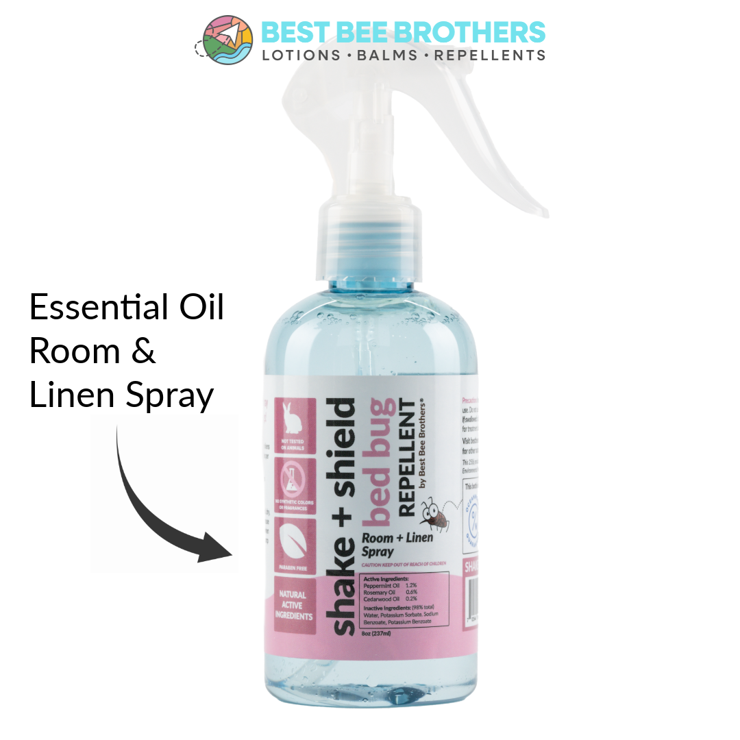 Shake + Shield Bed Bug Repellent – Room & Linen Spray