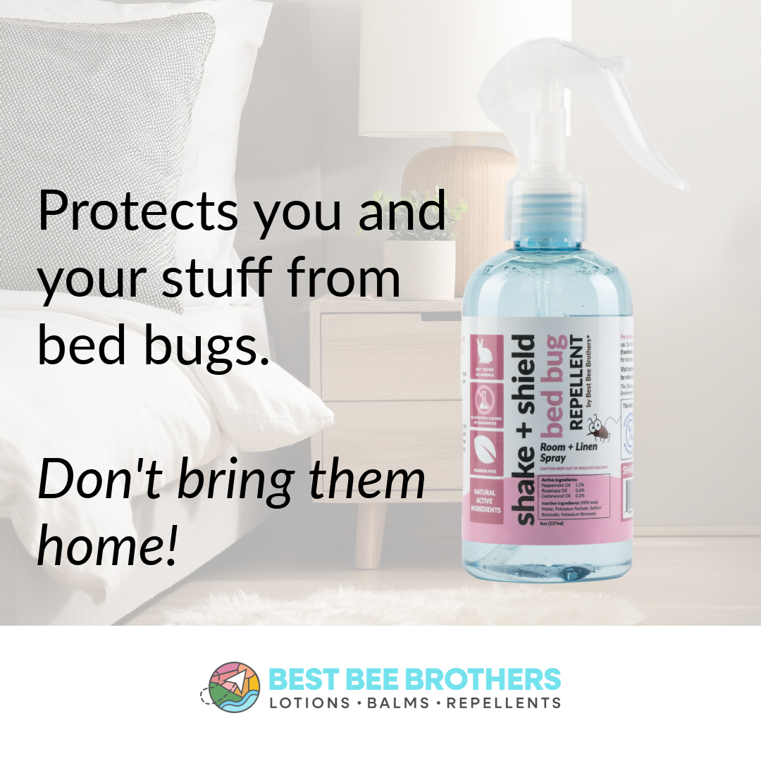 Shake + Shield Bed Bug Repellent – Room & Linen Spray