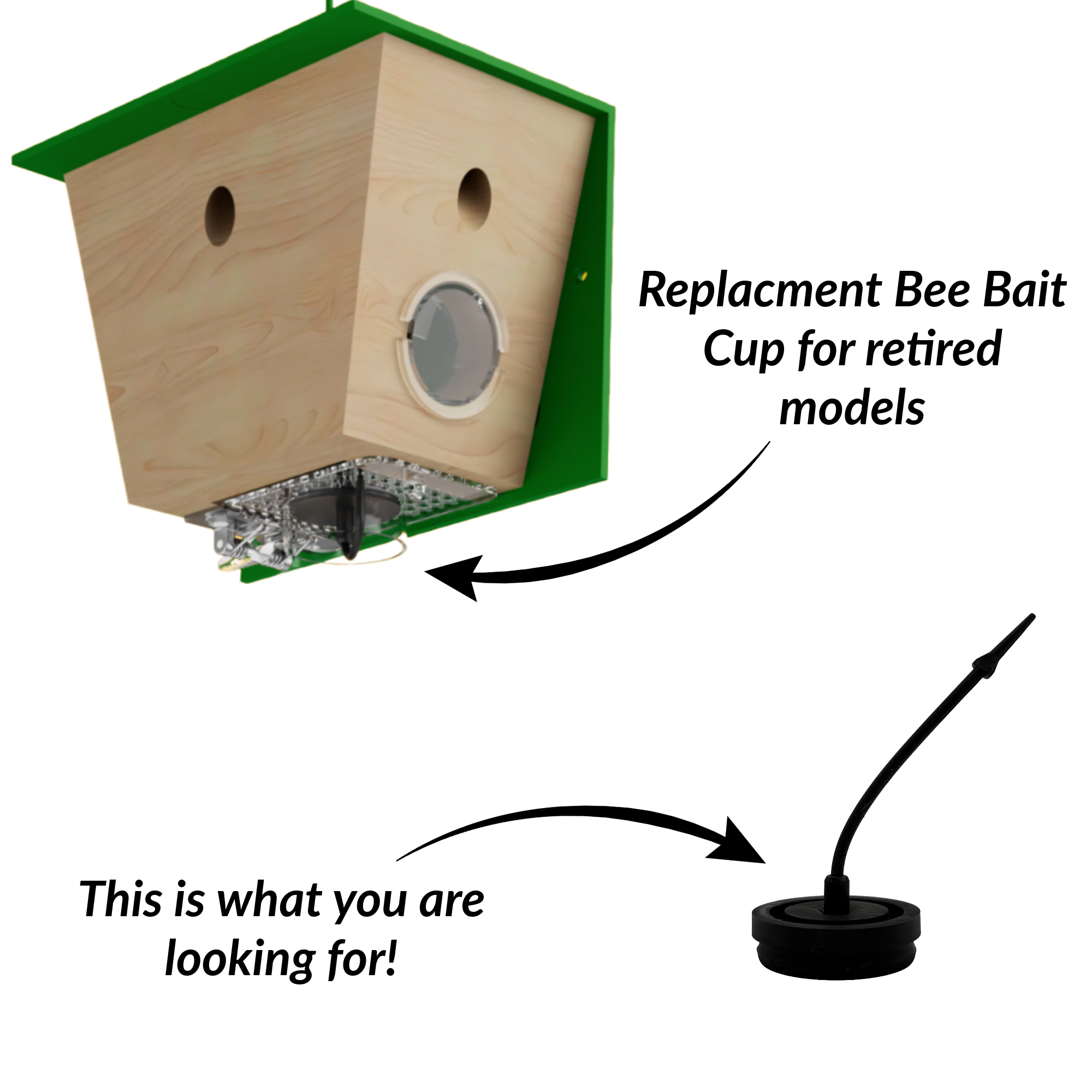Replacement Part - Bee Bait Cup *SILICONE*