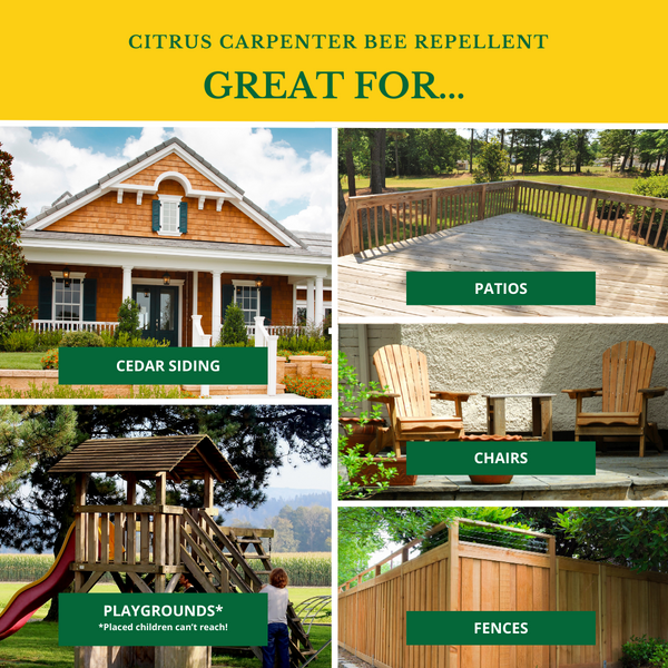 Citrus Carpenter Bee Repellent Combo Best Bee Brothers