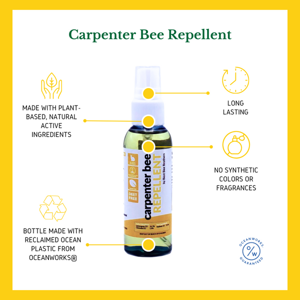 Citrus Carpenter Bee Repellent Spray Best Bee Brothers