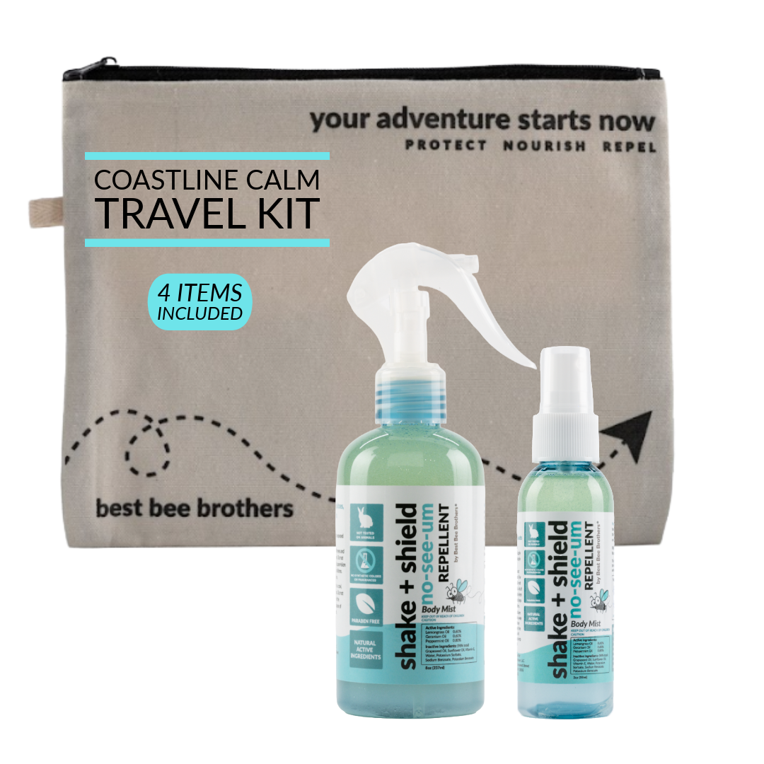 Shake & Shield No-See-Um Repellent, Adventure Kit - 4 pcs