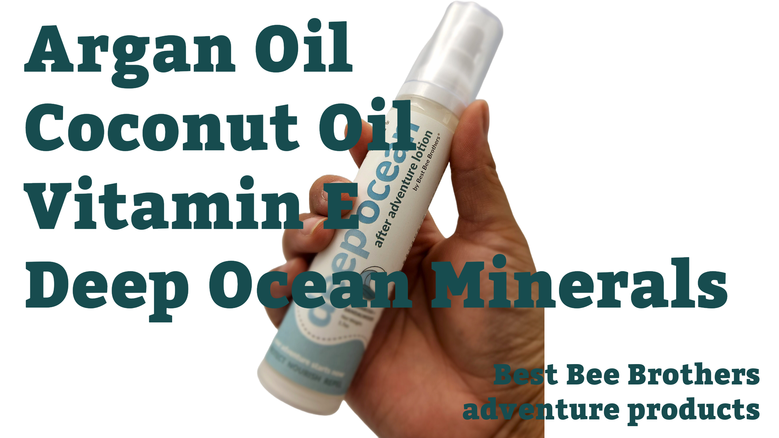 Deep Ocean After Adventure Lotion with Palmarosa + Sandalwood