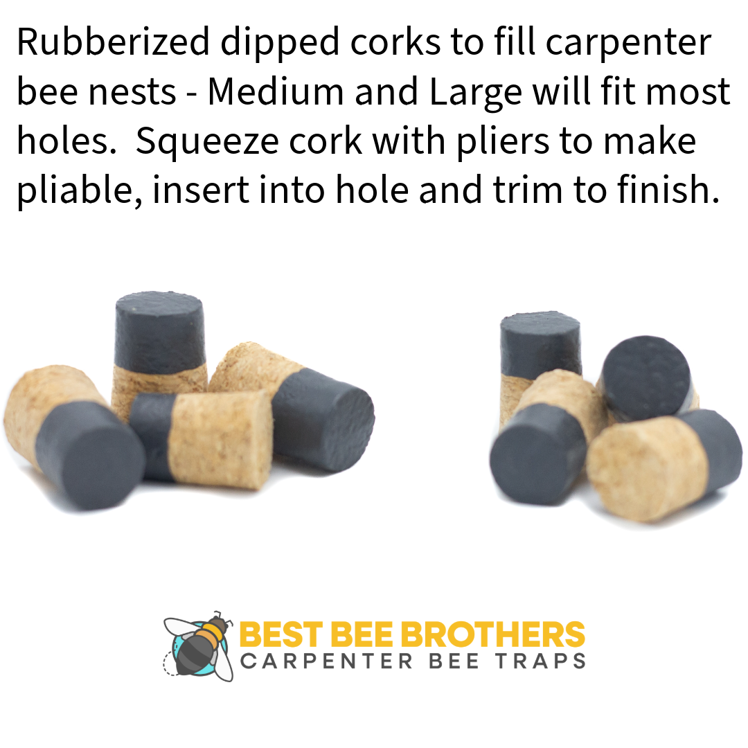 Hand Dipped Wooden Corks 8 Pack