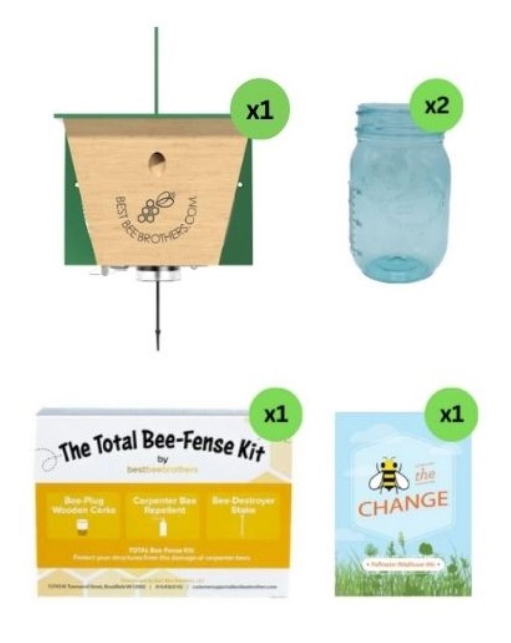 Carpenter Bee Turbo Trap 2.0 with Bee Vault Gift Box