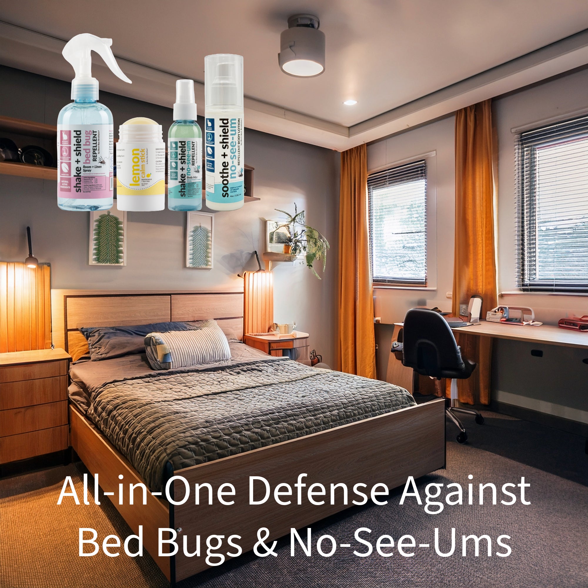 Bed Bug & No-See-Um Repellent - Dorm Room Essentials, Adventure Kit