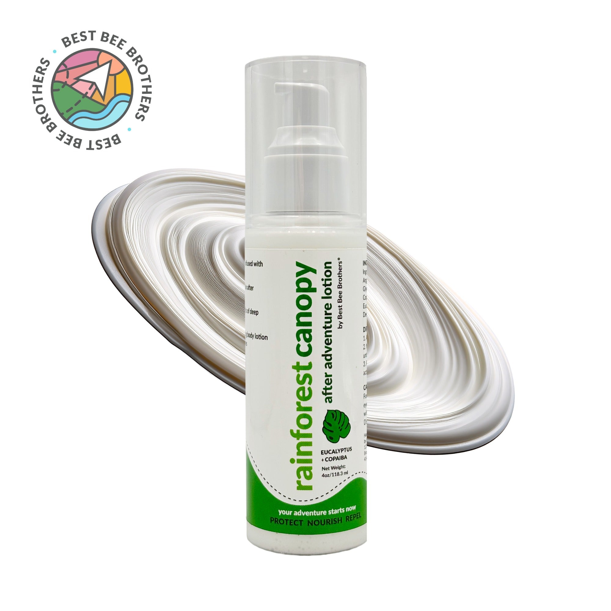 Rainforest Canopy After Adventure Lotion with Eucalyptus + Copaiba