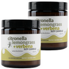 Lemongrass + Verbena  Citronella Soy Candle