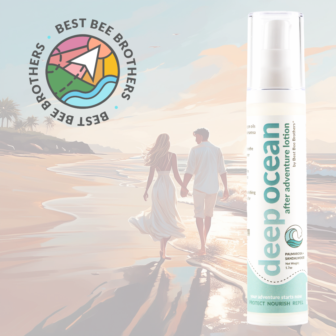 Deep Ocean After Adventure Lotion with Palmarosa + Sandalwood