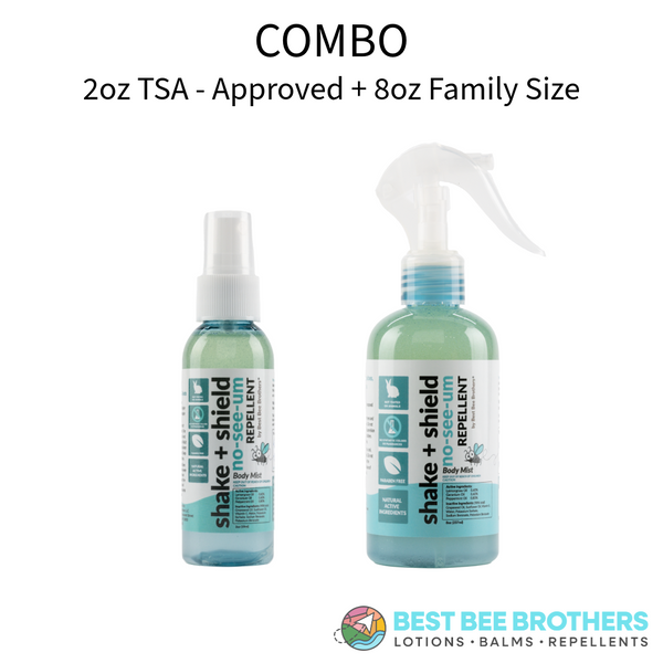 No-See-Ums Repellent Body Mist Combo Pack | Best Bee Brothers