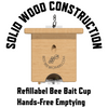 Carpenter Bee Pine Turbo Trap with Bee Vault