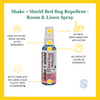 Shake + Shield Bed Bug Repellent – Room & Linen Spray - Combo Pack