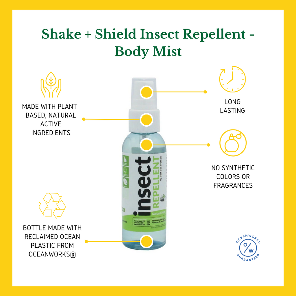 Mosquito & Tick Repellent Spray | Best Bee Brothers