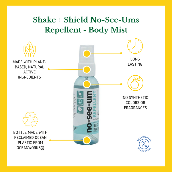 NoSeeUms Repellent Body Mist Combo Pack Best Bee Brothers