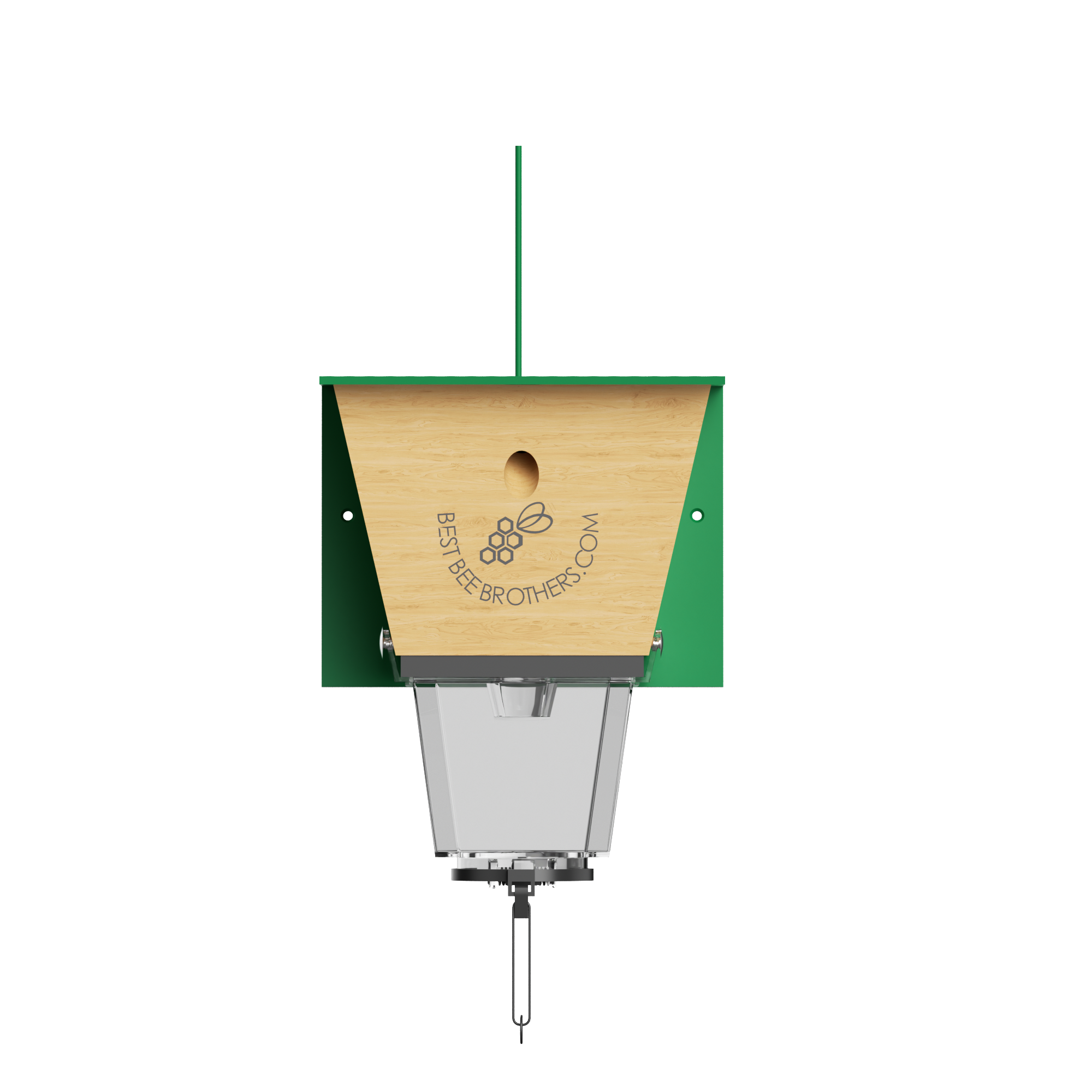 Ultimate Pro, Carpenter Bee Trap with Bee Vault and Extra Large External Receptacle