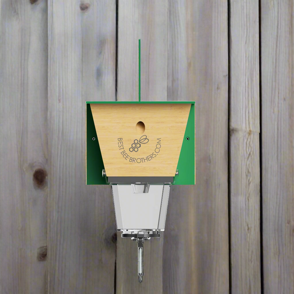 Ultimate Pro, Carpenter Bee Trap with Bee Vault and Extra Large External Receptacle