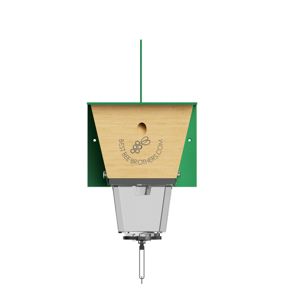 Ultimate Pro, Carpenter Bee Trap with Bee Vault and Extra Large External Receptacle