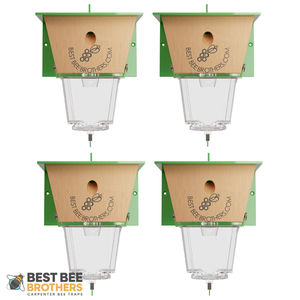 Ultimate, Carpenter Bee Trap with Large External Receptacle