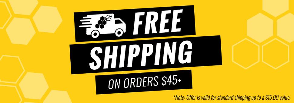 Free Shipping on $45+